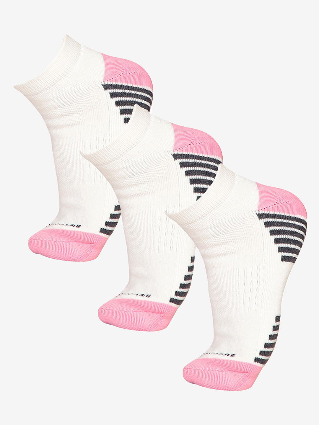 Bodycare Women Pack Of 3 Cotton Ankle-Length Socks, White
Bodycare Women Pack Of 3 Cotton Ankle-Length Socks, White