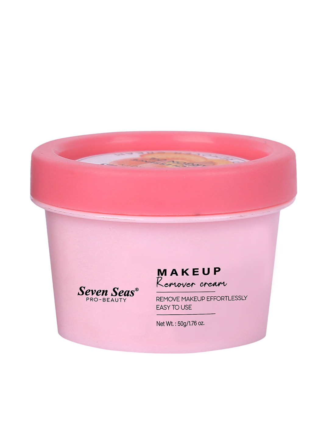 Seven Seas Peach Essence Long Lasting Makeup Remover Cream with Argon Oil - 50 g, Pink
Seven Seas Peach Essence Long Lasting Makeup Remover Cream with Argon Oil - 50 g, Pink