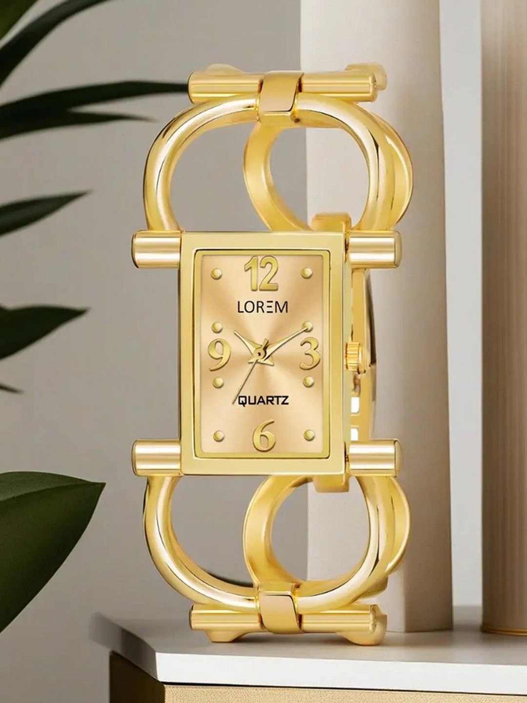 LOREM Women Embellished Stainless Steel Bracelet Style Straps Analogue Watch LR294-A, Gold
LOREM Women Embellished Stainless Steel Bracelet Style Straps Analogue Watch LR294-A, Gold