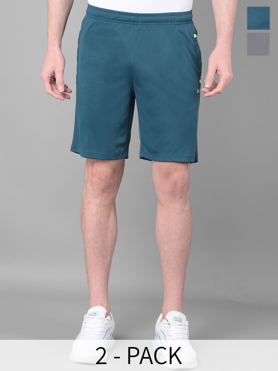 Force NXT Men Pack Of 2 Antimicrobial Technology Training or Gym Sports Shorts, Blue
Force NXT Men Pack Of 2 Antimicrobial Technology Training or Gym Sports Shorts, Blue