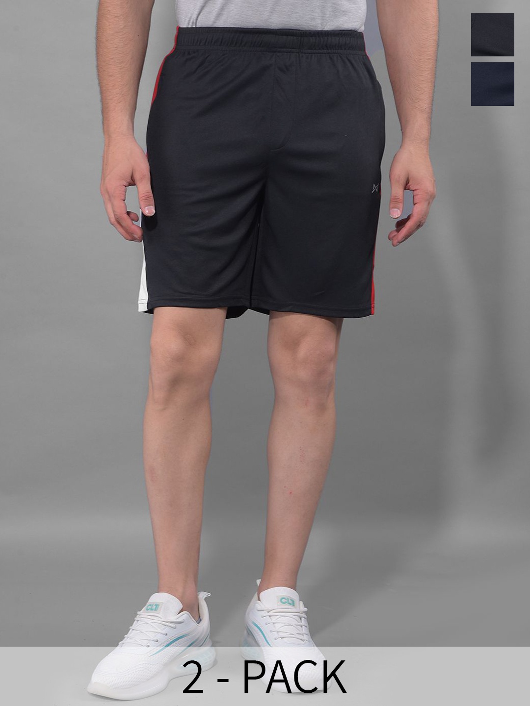 Force NXT Men Pack Of 2 Antimicrobial Technology Training or Gym Sports Shorts, Black
Force NXT Men Pack Of 2 Antimicrobial Technology Training or Gym Sports Shorts, Black