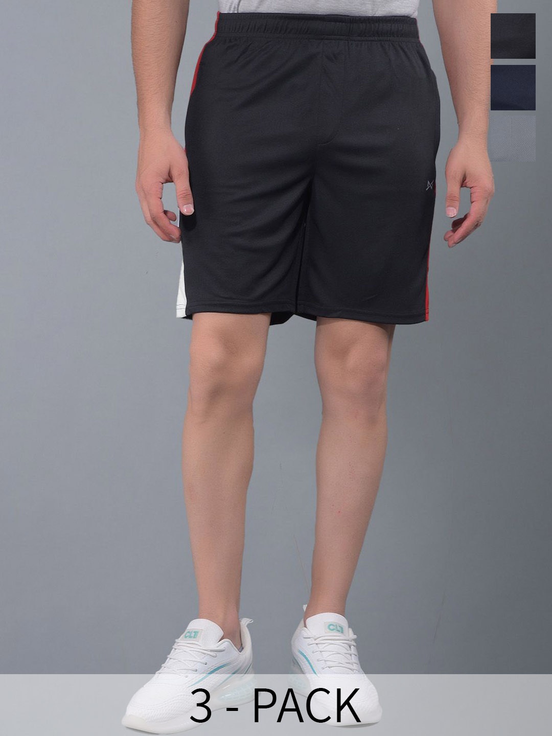 Force NXT Men Pack Of 3 Antimicrobial Technology Training or Gym Sports Shorts, Brown
Force NXT Men Pack Of 3 Antimicrobial Technology Training or Gym Sports Shorts, Brown