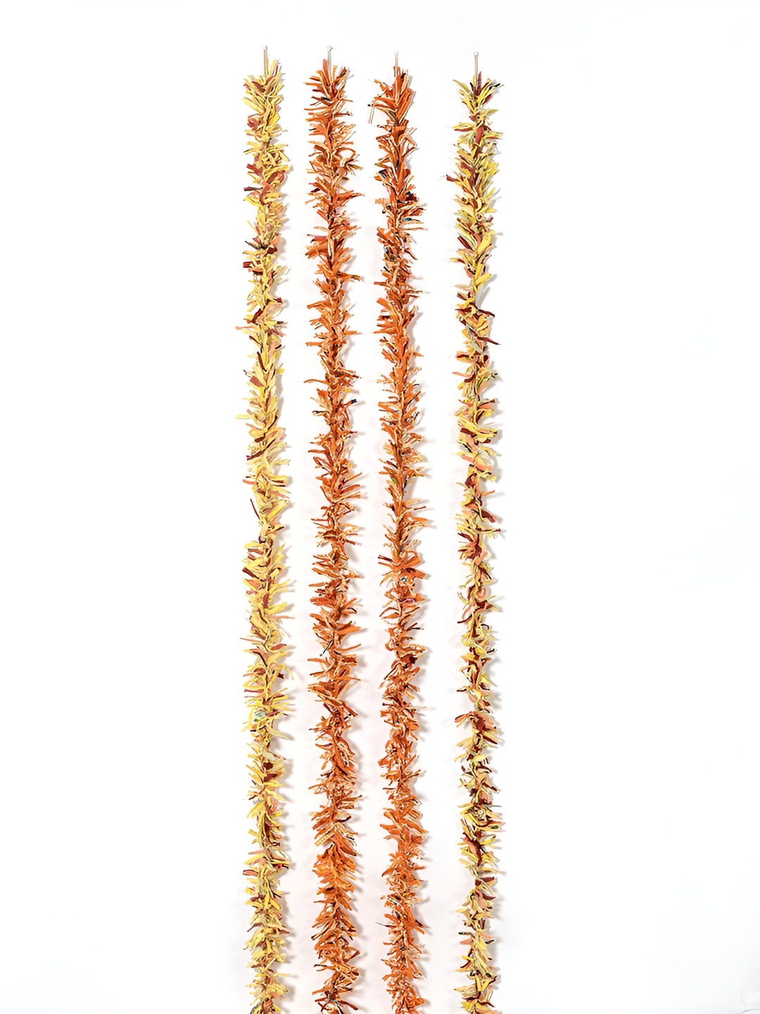 Contrast Living Yellow & Orange 4 Pieces Textured Hanging Tinsels Festive Decor
Contrast Living Yellow & Orange 4 Pieces Textured Hanging Tinsels Festive Decor