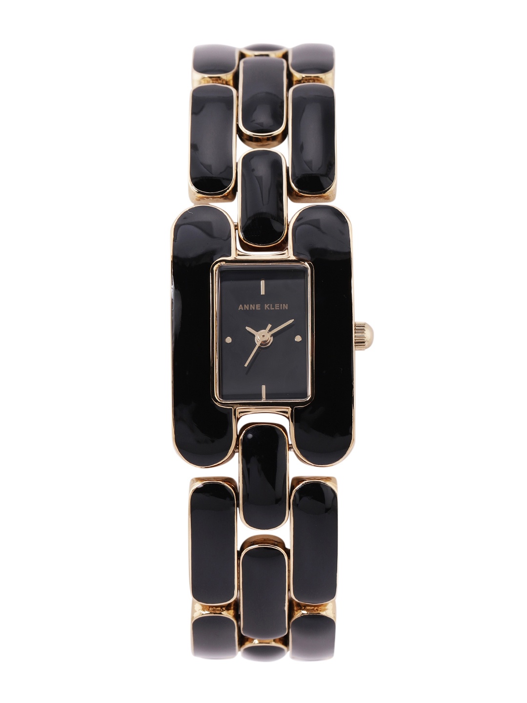 ANNE KLEIN Women Rectangular Dial & Bracelet Style Straps Analogue Watch AK4068GPBK, Black
ANNE KLEIN Women Rectangular Dial & Bracelet Style Straps Analogue Watch AK4068GPBK, Black