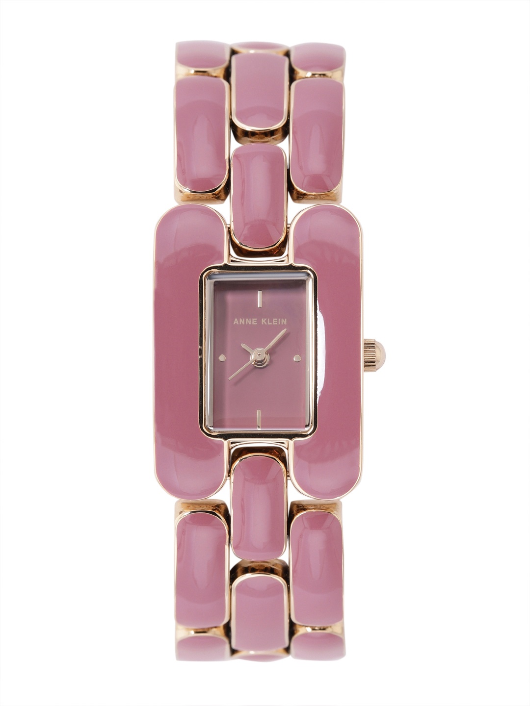 ANNE KLEIN Women Rectangular Dial & Bracelet Style Straps Analogue Watch AK4068GPMV, Mauve
ANNE KLEIN Women Rectangular Dial & Bracelet Style Straps Analogue Watch AK4068GPMV, Mauve