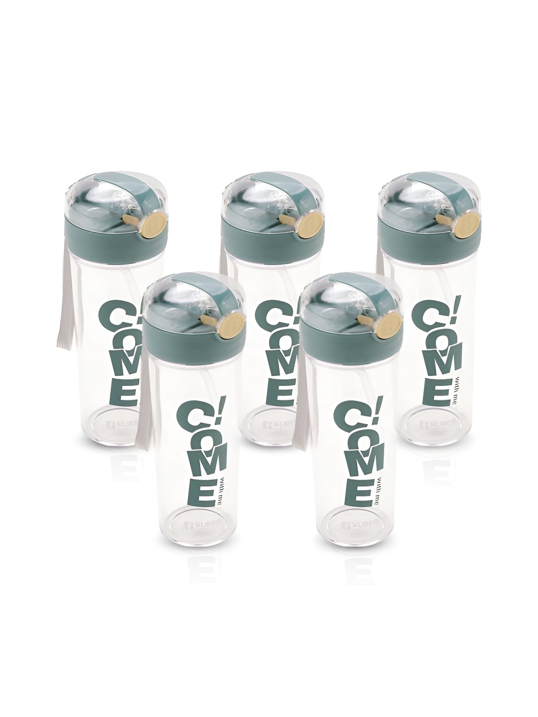 Kuber Industries Transparent 5 Pieces Printed Sipper Water Bottles With Straw 420 ml
Kuber Industries Transparent 5 Pieces Printed Sipper Water Bottles With Straw 420 ml