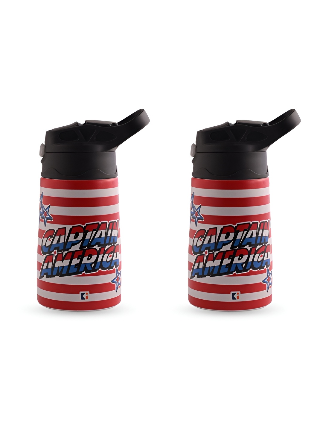 Kuber Industries Red 2 Pieces Typography Printed Stainless Steel Water Bottles 350 ml
Kuber Industries Red 2 Pieces Typography Printed Stainless Steel Water Bottles 350 ml