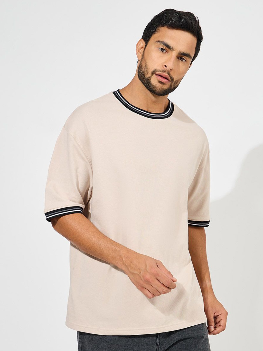 Styli New Orleans Pelicans Drop-Shoulder Sleeves Pure Cotton Casual Oversized T-shirt, Cream
Styli New Orleans Pelicans Drop-Shoulder Sleeves Pure Cotton Casual Oversized T-shirt, Cream