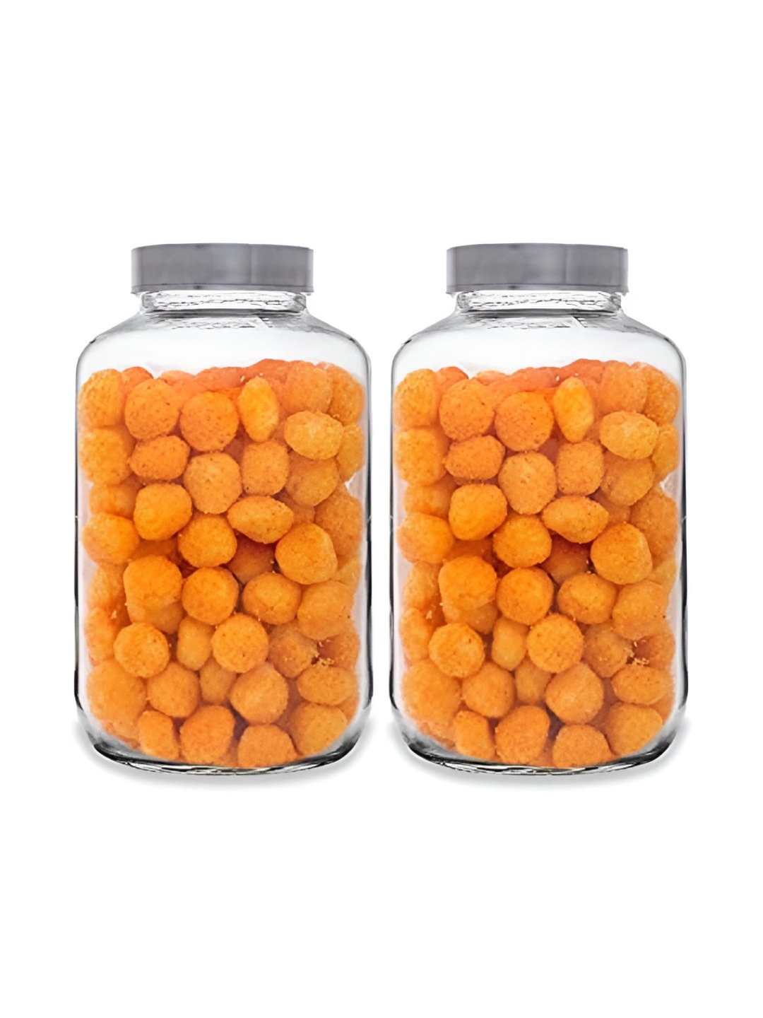 tyche enterprises Piramal Transparent 2 Pcs Dishwasher Safe Glass Storage Containers 4.5 L
tyche enterprises Piramal Transparent 2 Pcs Dishwasher Safe Glass Storage Containers 4.5 L