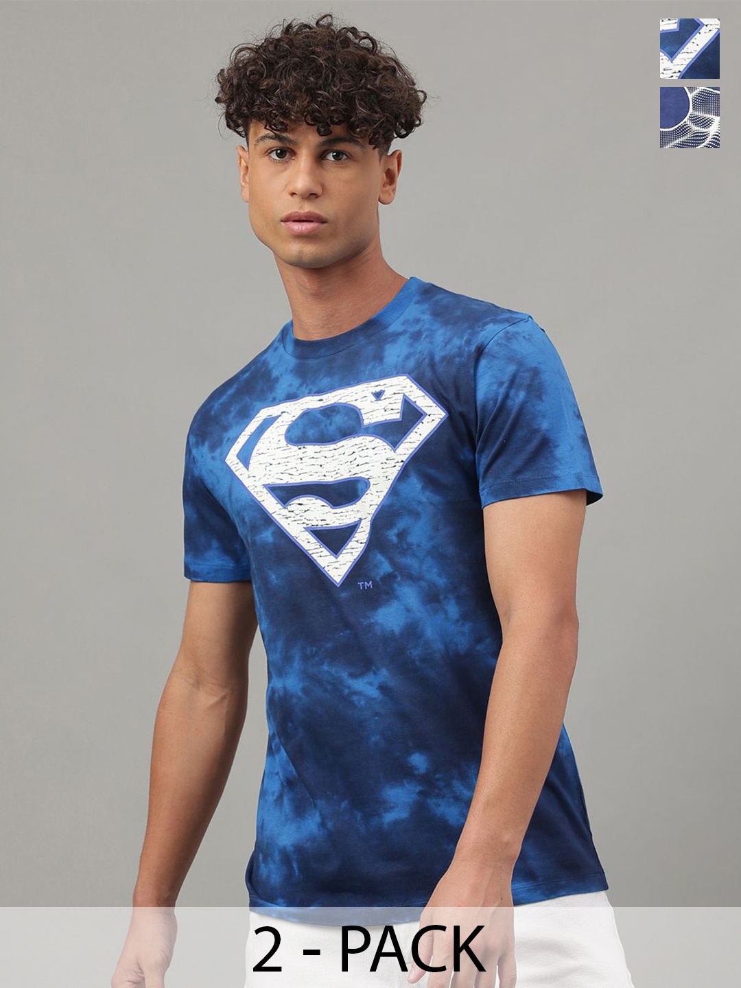 Free Authority Pack Of 2 Dc Comics Printed Pure Cotton Relaxed-Fit T-Shirts, Navy blue
Free Authority Pack Of 2 Dc Comics Printed Pure Cotton Relaxed-Fit T-Shirts, Navy blue