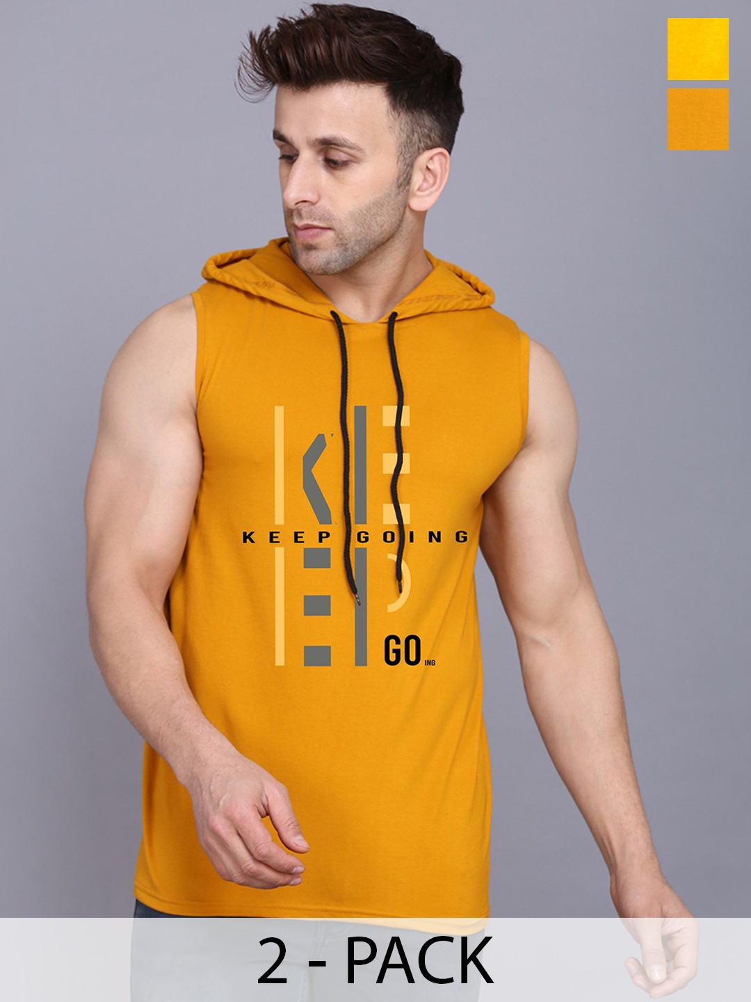 SLOWLORIS Pack Of 2 Printed Gym Innerwear Vests SL28 COMBO (KEEP MUSTARD) (LOUD MUSTARD)
SLOWLORIS Pack Of 2 Printed Gym Innerwear Vests SL28 COMBO (KEEP MUSTARD) (LOUD MUSTARD)