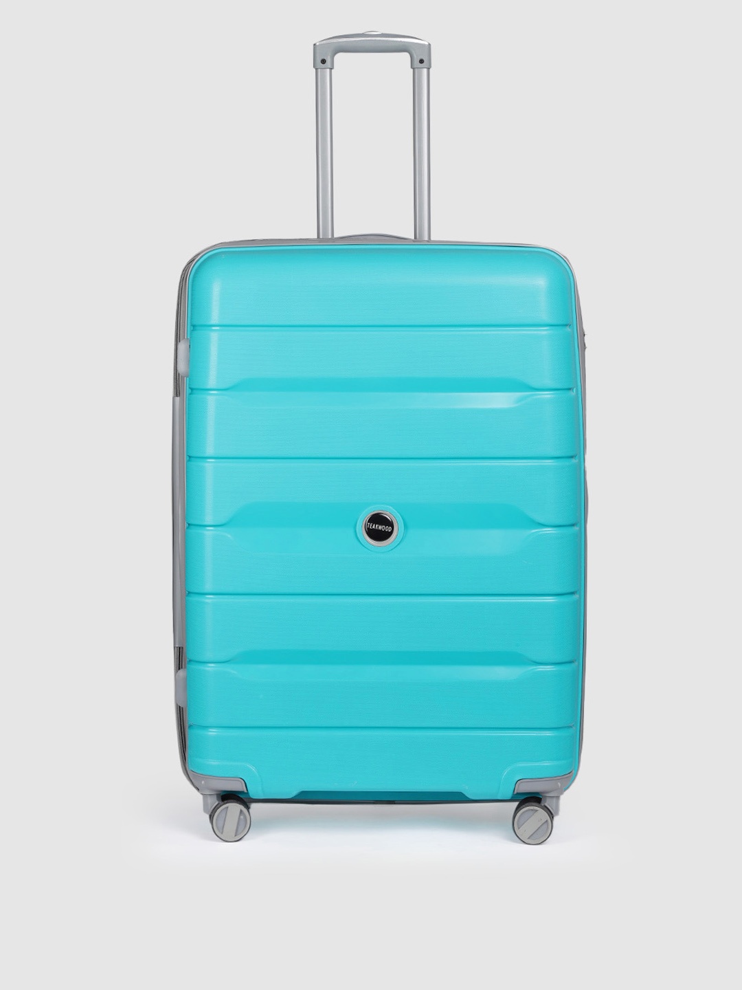 Teakwood Leathers AB Textured 360 Degree Rotation Hard Large-Sized Trolley Bag 95L, Blue
Teakwood Leathers AB Textured 360 Degree Rotation Hard Large-Sized Trolley Bag 95L, Blue