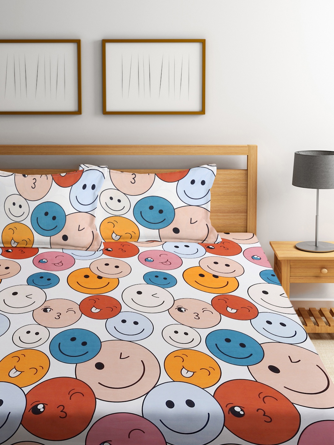 FABINALIV White & Orange Cartoon Characters 300 TC King Bedsheet with 2 Pillow Covers
FABINALIV White & Orange Cartoon Characters 300 TC King Bedsheet with 2 Pillow Covers