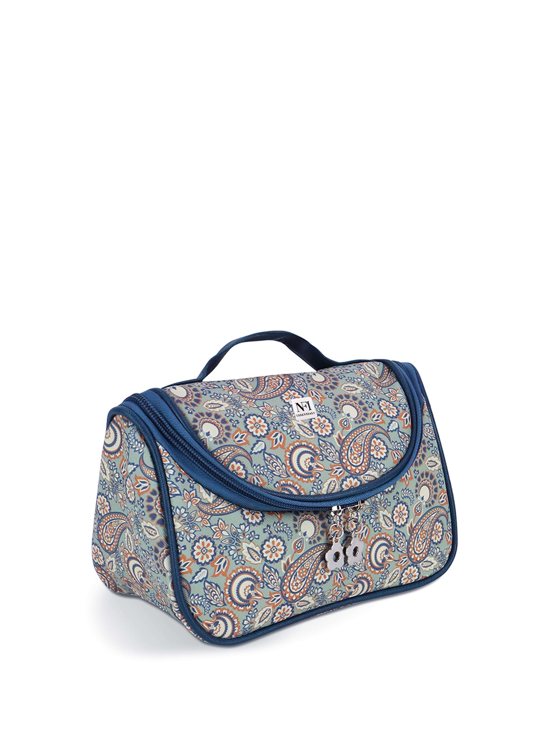 NFI essentials Floral Printed Cosmetics Pouch - Blue
NFI essentials Floral Printed Cosmetics Pouch - Blue