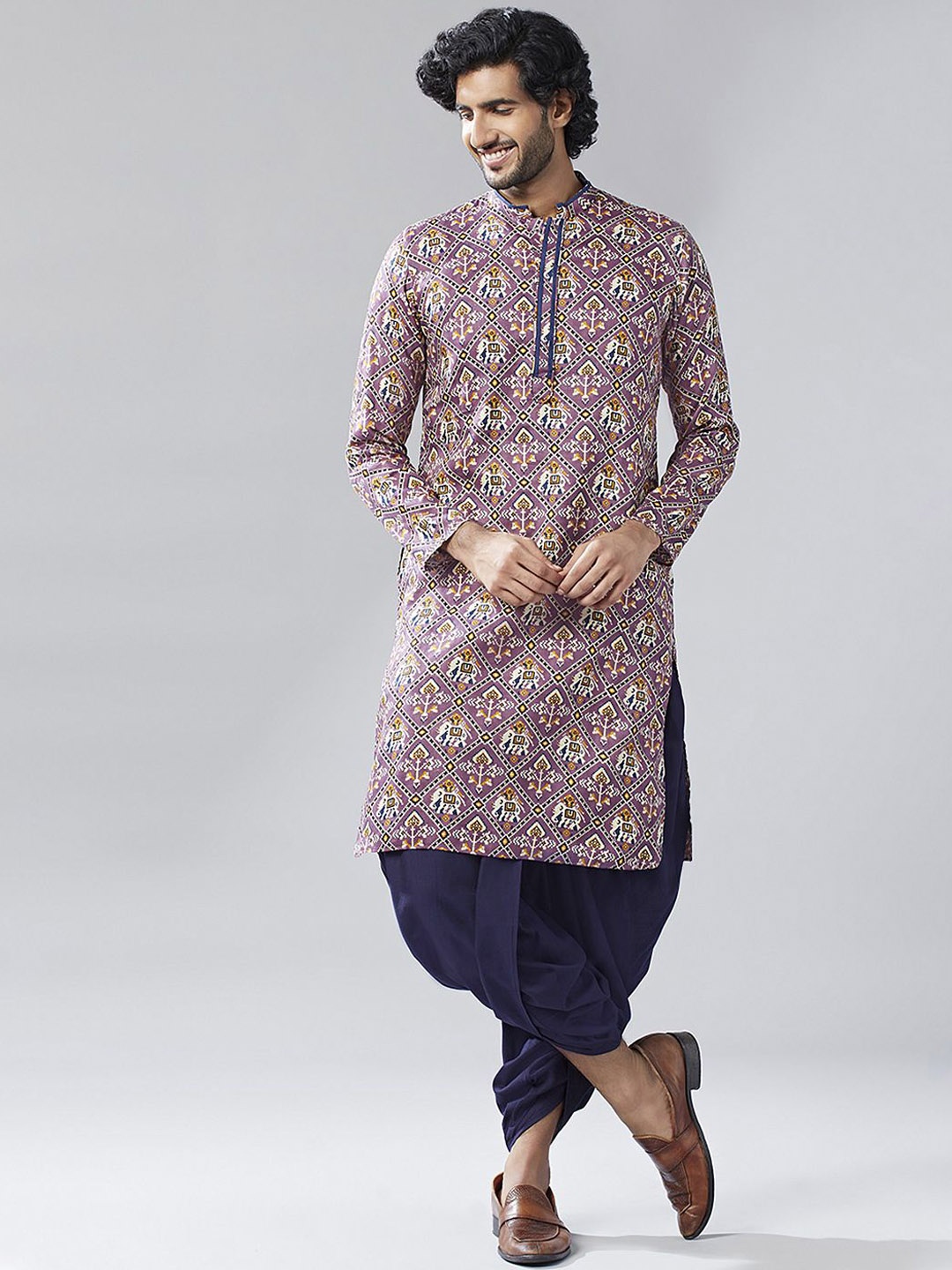 Anouk Ethnic Motifs Printed Mandarin Collar Regular Straight Kurta With Dhoti Pants, Pink
Anouk Ethnic Motifs Printed Mandarin Collar Regular Straight Kurta With Dhoti Pants, Pink