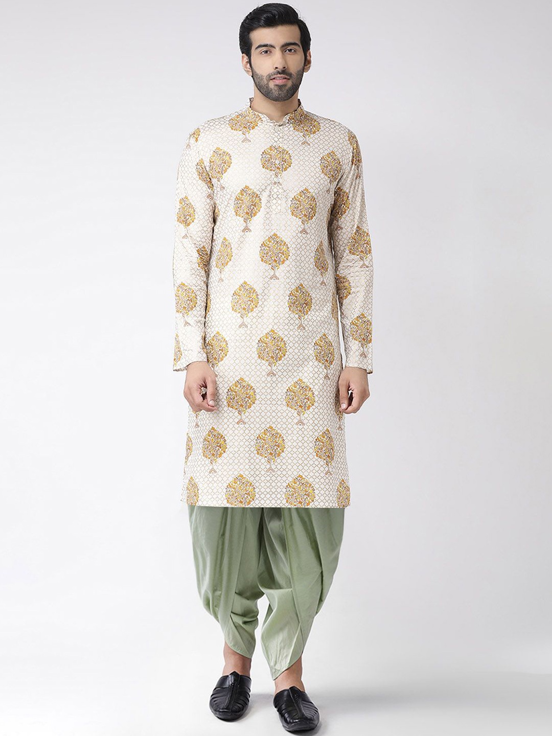 Anouk Geometric Printed Mandarin Collar Regular Straight Kurta With Dhoti Pants, White
Anouk Geometric Printed Mandarin Collar Regular Straight Kurta With Dhoti Pants, White