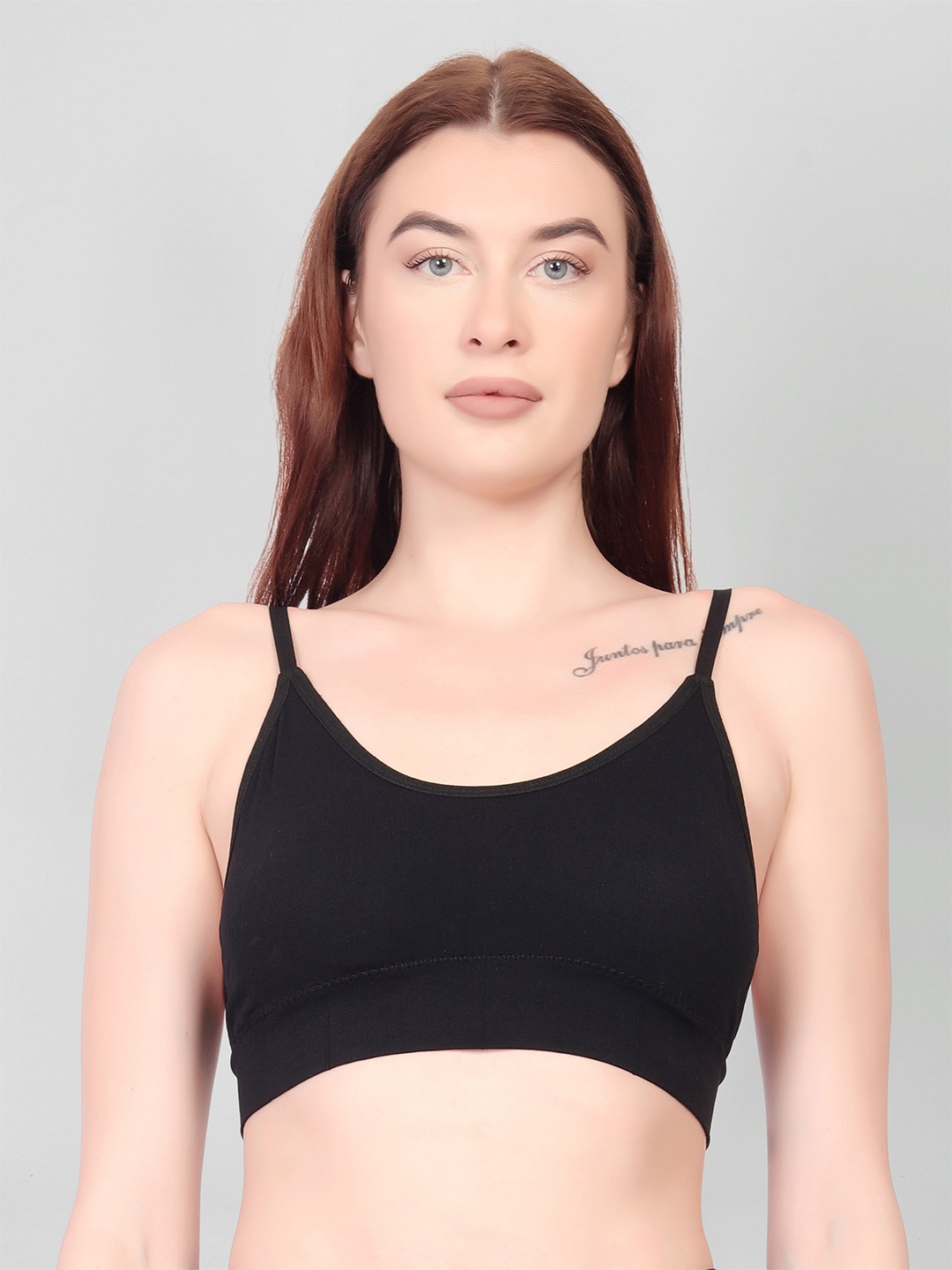 DEALSEVEN FASHION Full Coverage Lightly Padded Cotton Everyday Bra With All Day Comfort, Black
DEALSEVEN FASHION Full Coverage Lightly Padded Cotton Everyday Bra With All Day Comfort, Black