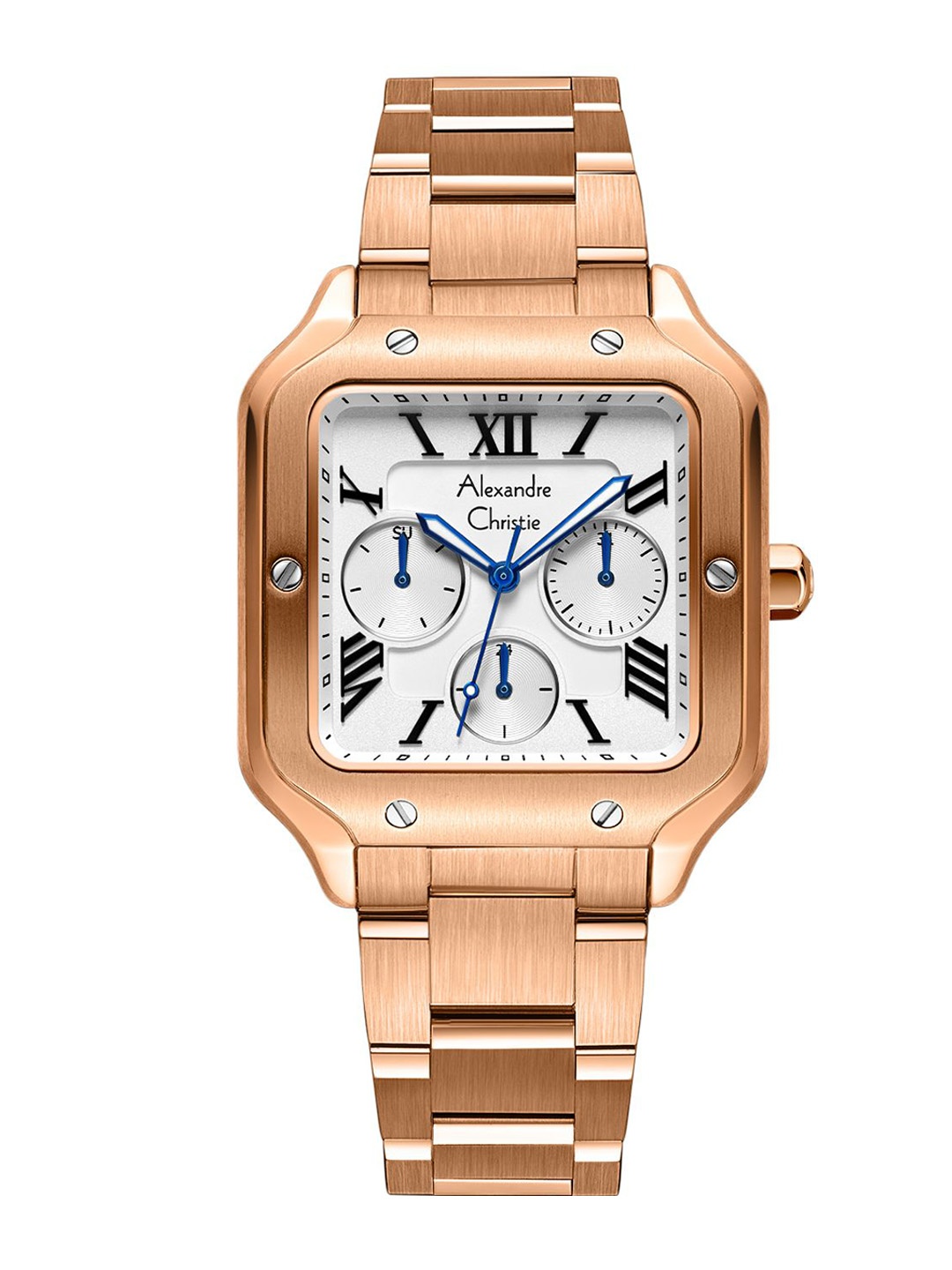 Alexandre Christie Women Dial & Stainless Steel Bracelet Style Straps Analogue Watch 2B18BFBRGSLBA, Rose gold
Alexandre Christie Women Dial & Stainless Steel Bracelet Style Straps Analogue Watch 2B18BFBRGSLBA, Rose gold