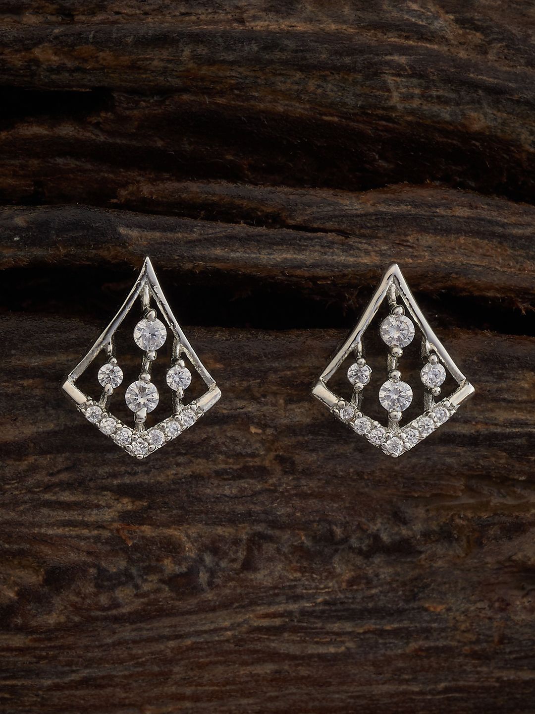 Kushal's Fashion Jewellery Rhodium-Plated Classic Cubic Zirconia Studs Earrings, White
Kushal's Fashion Jewellery Rhodium-Plated Classic Cubic Zirconia Studs Earrings, White