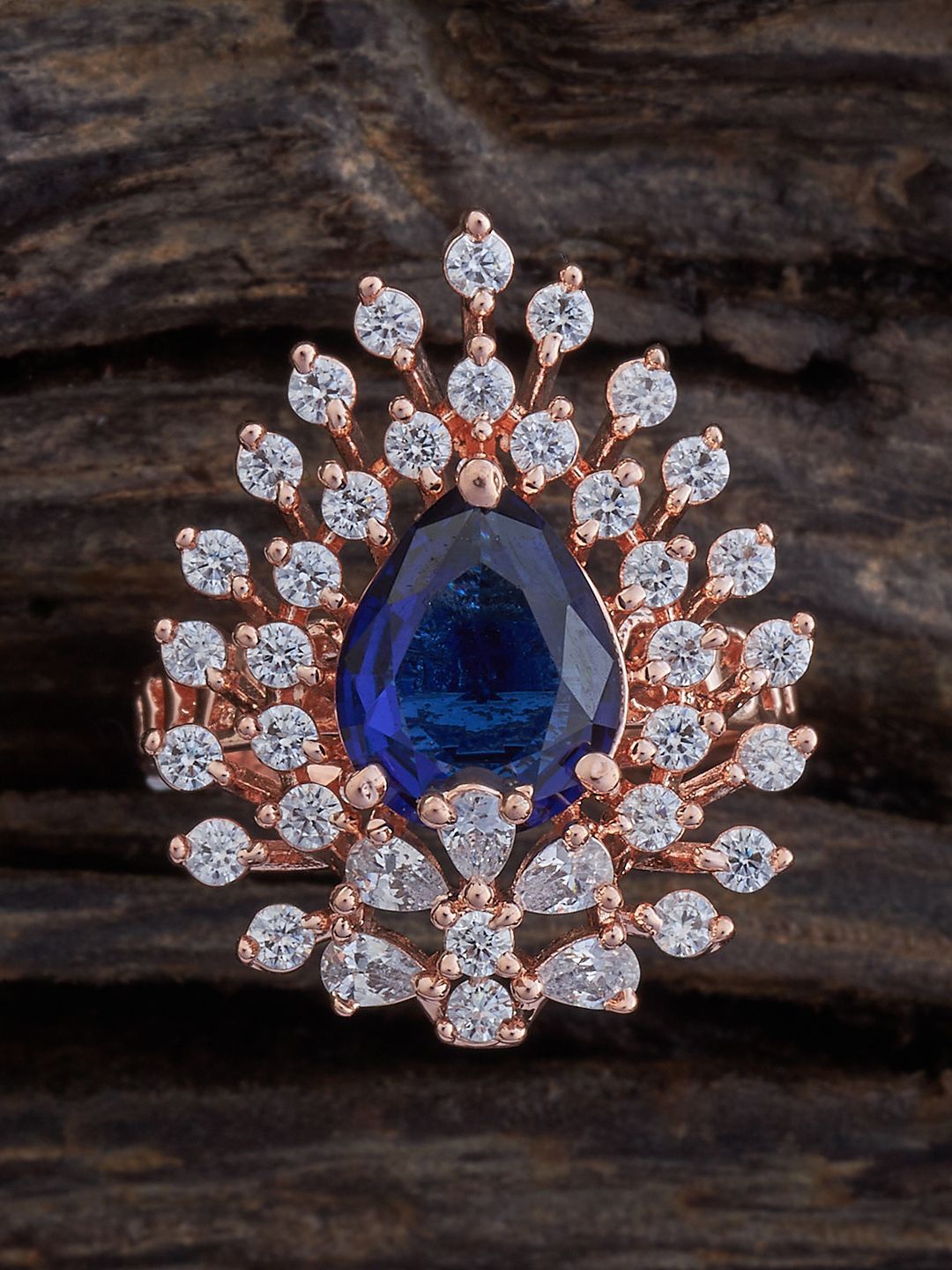 Kushal's Fashion Jewellery Rose-Gold-Plated Cubic Zirconia-Studded Adjustable Finger Ring
Kushal's Fashion Jewellery Rose-Gold-Plated Cubic Zirconia-Studded Adjustable Finger Ring