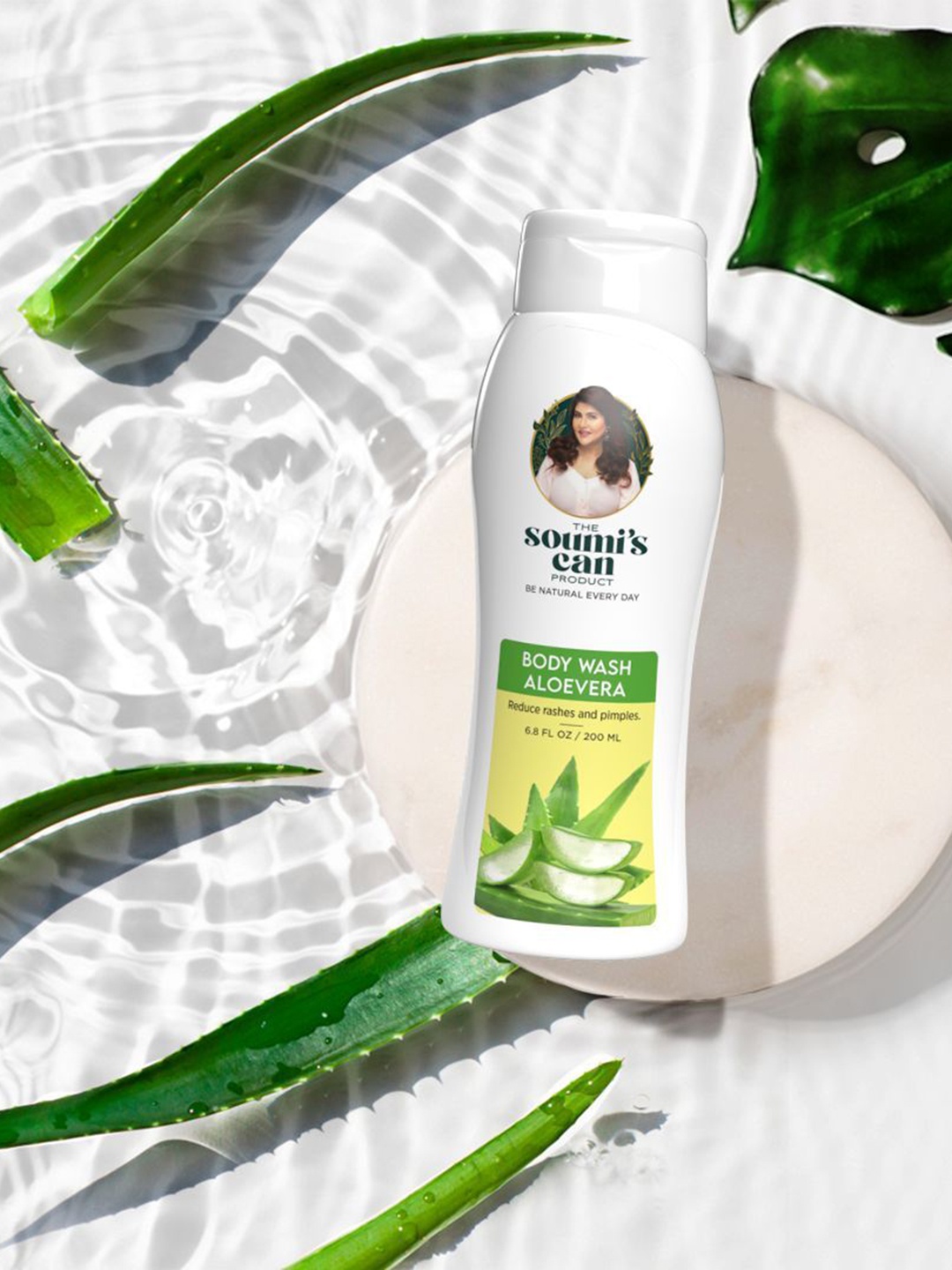 THE SOUMI'S CAN PRODUCT Aloe Vera Body Wash with Glycerine for Reducing Rashes - 200 ml, Green
THE SOUMI'S CAN PRODUCT Aloe Vera Body Wash with Glycerine for Reducing Rashes - 200 ml, Green