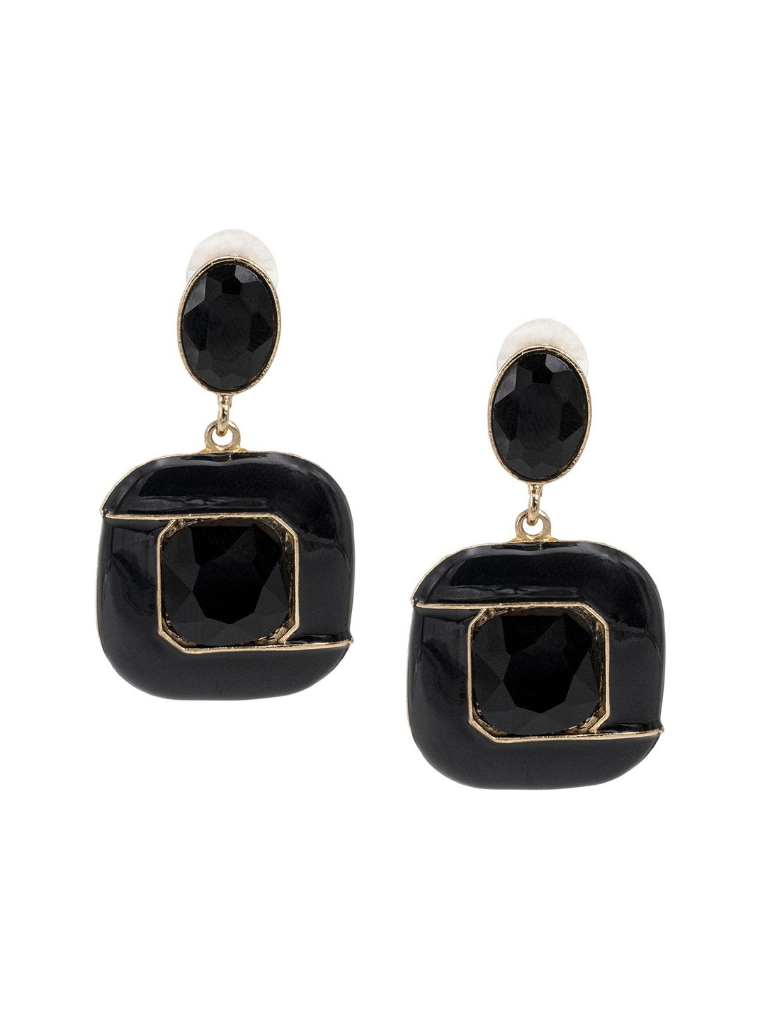 Shining Jewel - By Shivansh Gold-Plated Cubic Zirconia & Crystal Studded Drop Earrings
Shining Jewel - By Shivansh Gold-Plated Cubic Zirconia & Crystal Studded Drop Earrings