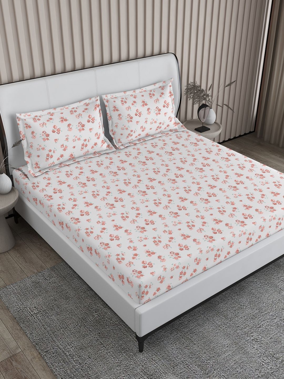 Boutique Living India Regent Park White & Red Printed 200 TC Cotton King Bedsheet Set
Boutique Living India Regent Park White & Red Printed 200 TC Cotton King Bedsheet Set