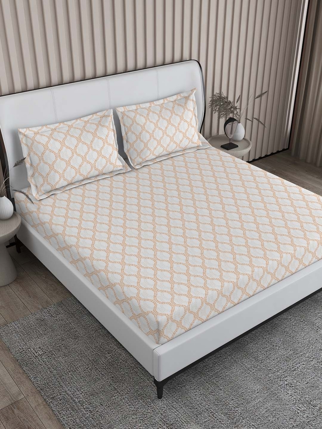 Boutique Living India Regent Park Yellow & Orange Printed 200 TC Cotton King Bedsheet Set
Boutique Living India Regent Park Yellow & Orange Printed 200 TC Cotton King Bedsheet Set
