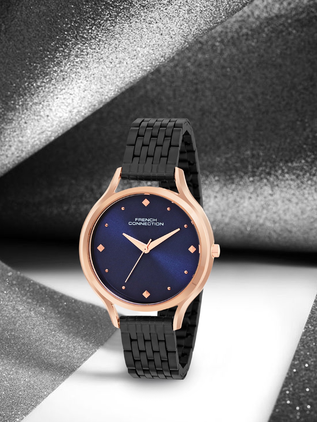 French Connection Women Embellished Dial & Stainless Steel Bracelet Style Straps Analogue Watch FCN096UBM, Blue
French Connection Women Embellished Dial & Stainless Steel Bracelet Style Straps Analogue Watch FCN096UBM, Blue
