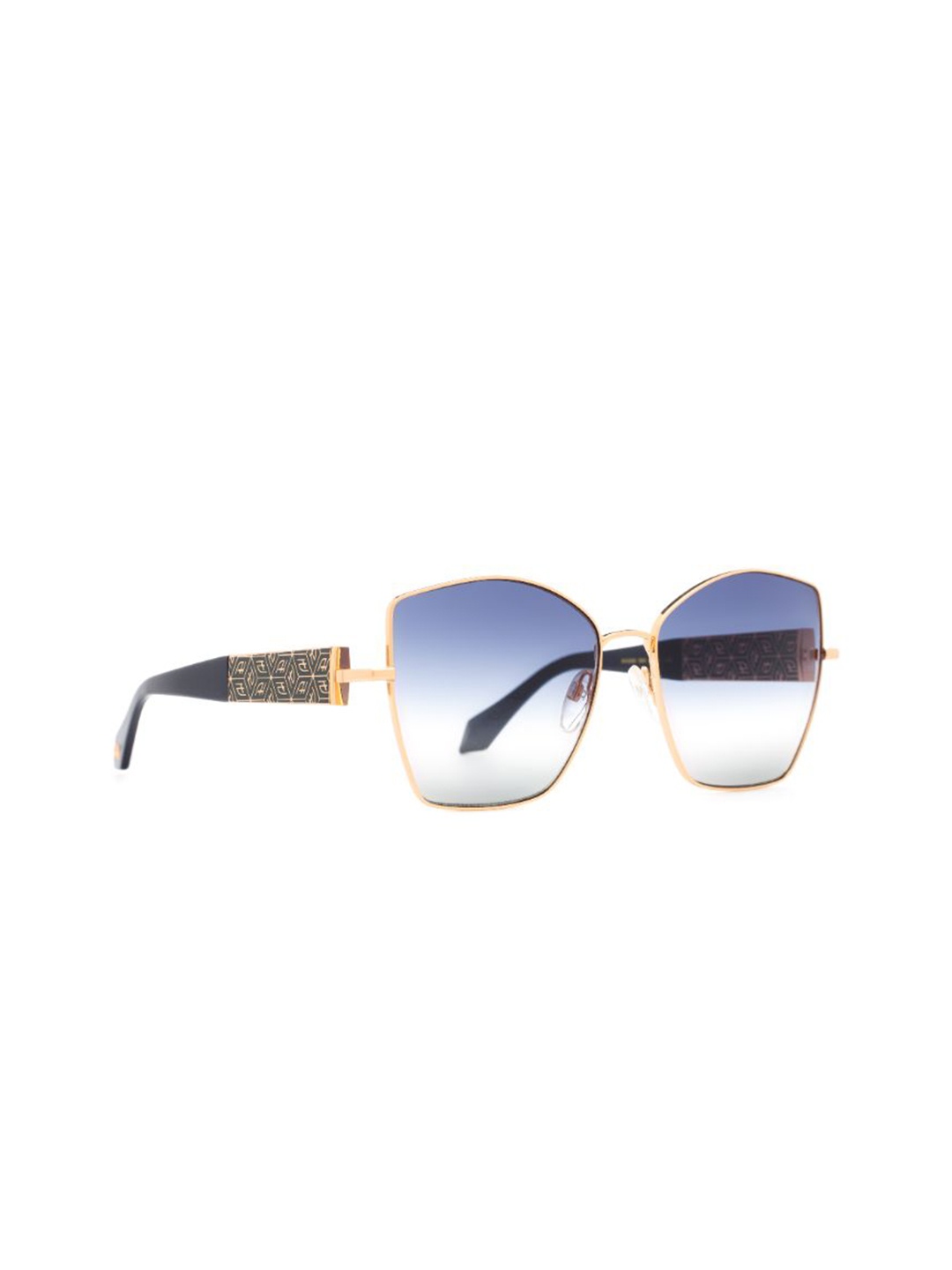 Ana Hickmann Women Round Shape Full Rim Cateye Sunglasses with UV Protected Lens, Blue
Ana Hickmann Women Round Shape Full Rim Cateye Sunglasses with UV Protected Lens, Blue