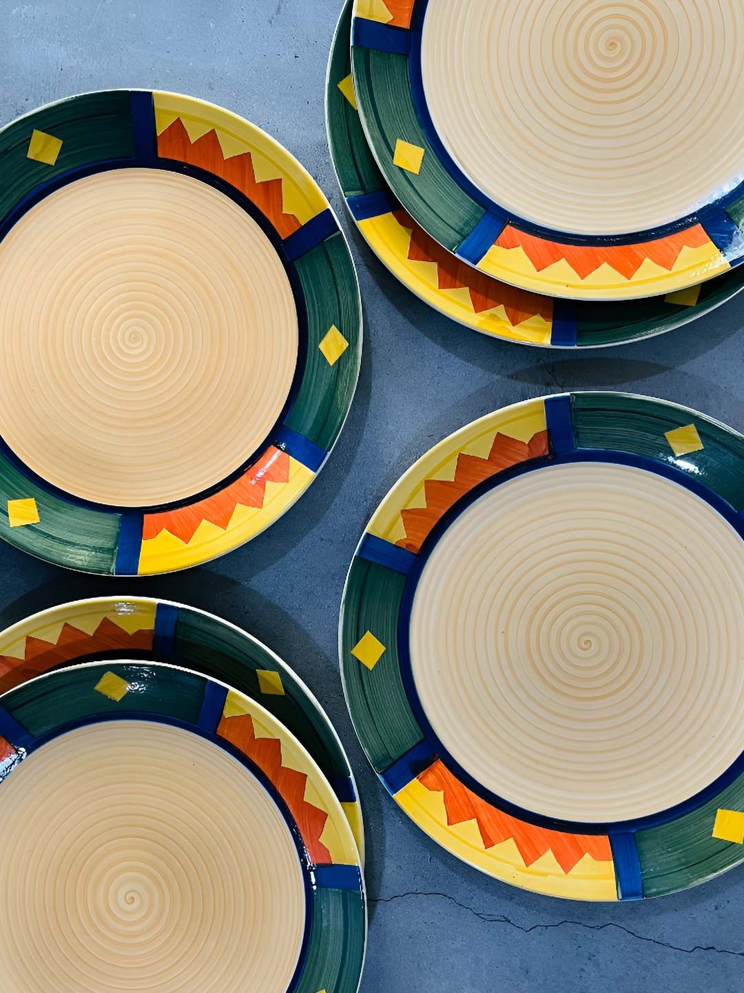 The Artisan Emporium White & Green 6 Pieces Printed Microwave Safe Glossy Ceramic Plates
The Artisan Emporium White & Green 6 Pieces Printed Microwave Safe Glossy Ceramic Plates