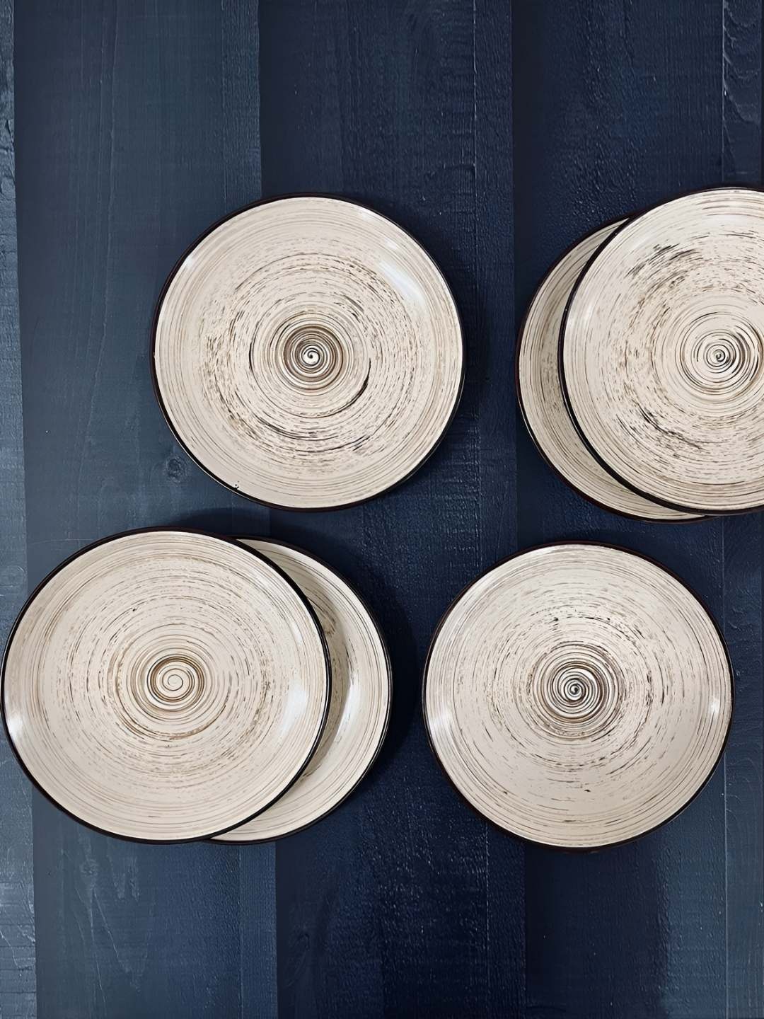 The Artisan Emporium Beige & Brown 6 Pieces Printed Microwave Safe Matte Ceramic Plates
The Artisan Emporium Beige & Brown 6 Pieces Printed Microwave Safe Matte Ceramic Plates