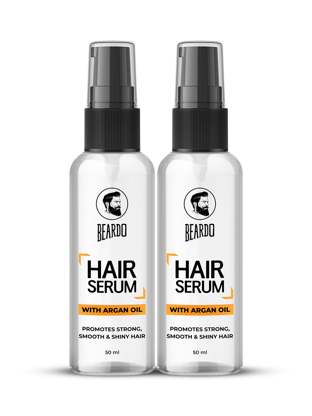 BEARDO Men Set Of 2 Hair Serum With Argan Oil & Almond Oil For Hair Smoothing - 50ml Each, White
BEARDO Men Set Of 2 Hair Serum With Argan Oil & Almond Oil For Hair Smoothing - 50ml Each, White