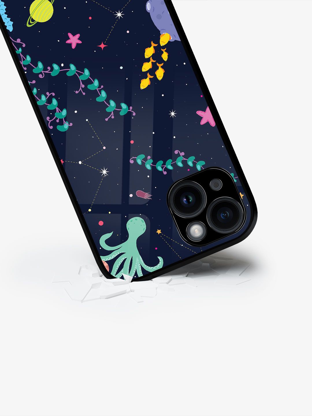 macmerise Quirky Printed iPhone 15 Plus Back Case Mobile Accessories, Navy blue
macmerise Quirky Printed iPhone 15 Plus Back Case Mobile Accessories, Navy blue
