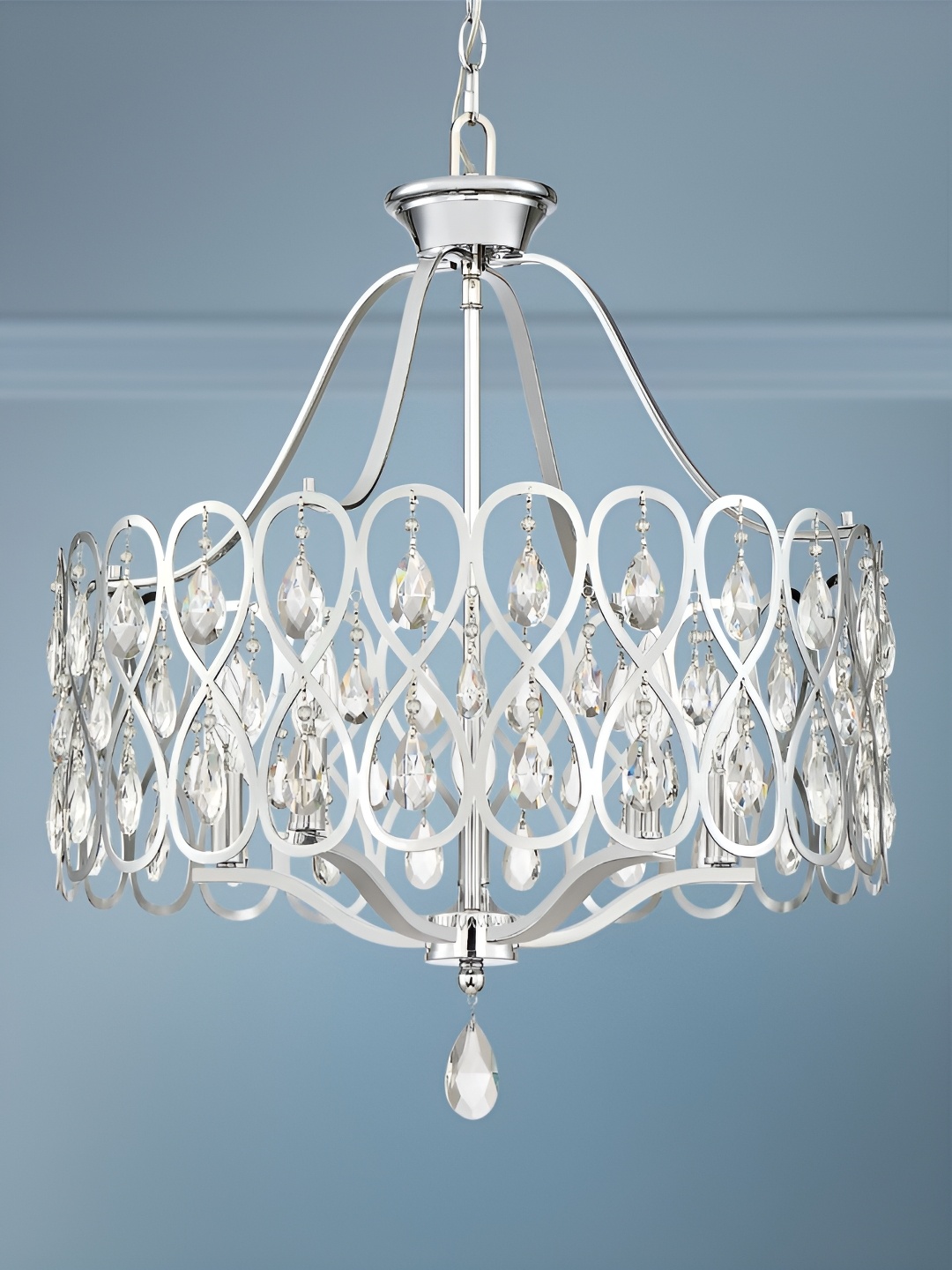 The Art House Silver-Toned & Transparent Textured Aluminium Contemporary Ceiling Lamp
The Art House Silver-Toned & Transparent Textured Aluminium Contemporary Ceiling Lamp