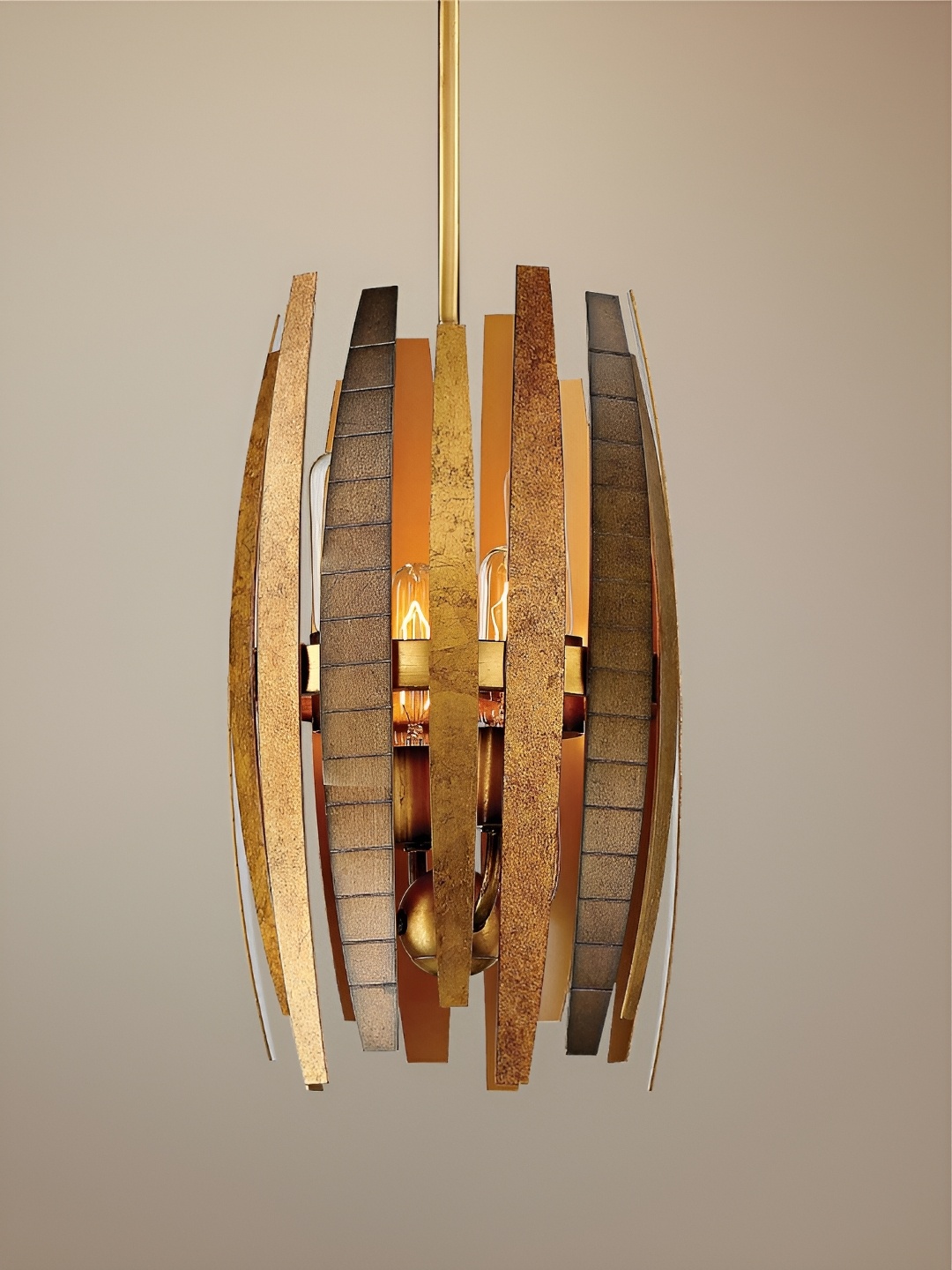 The Art House Gold Toned Textured Aluminium Contemporary Abstract Shaped Ceiling Lamp
The Art House Gold Toned Textured Aluminium Contemporary Abstract Shaped Ceiling Lamp