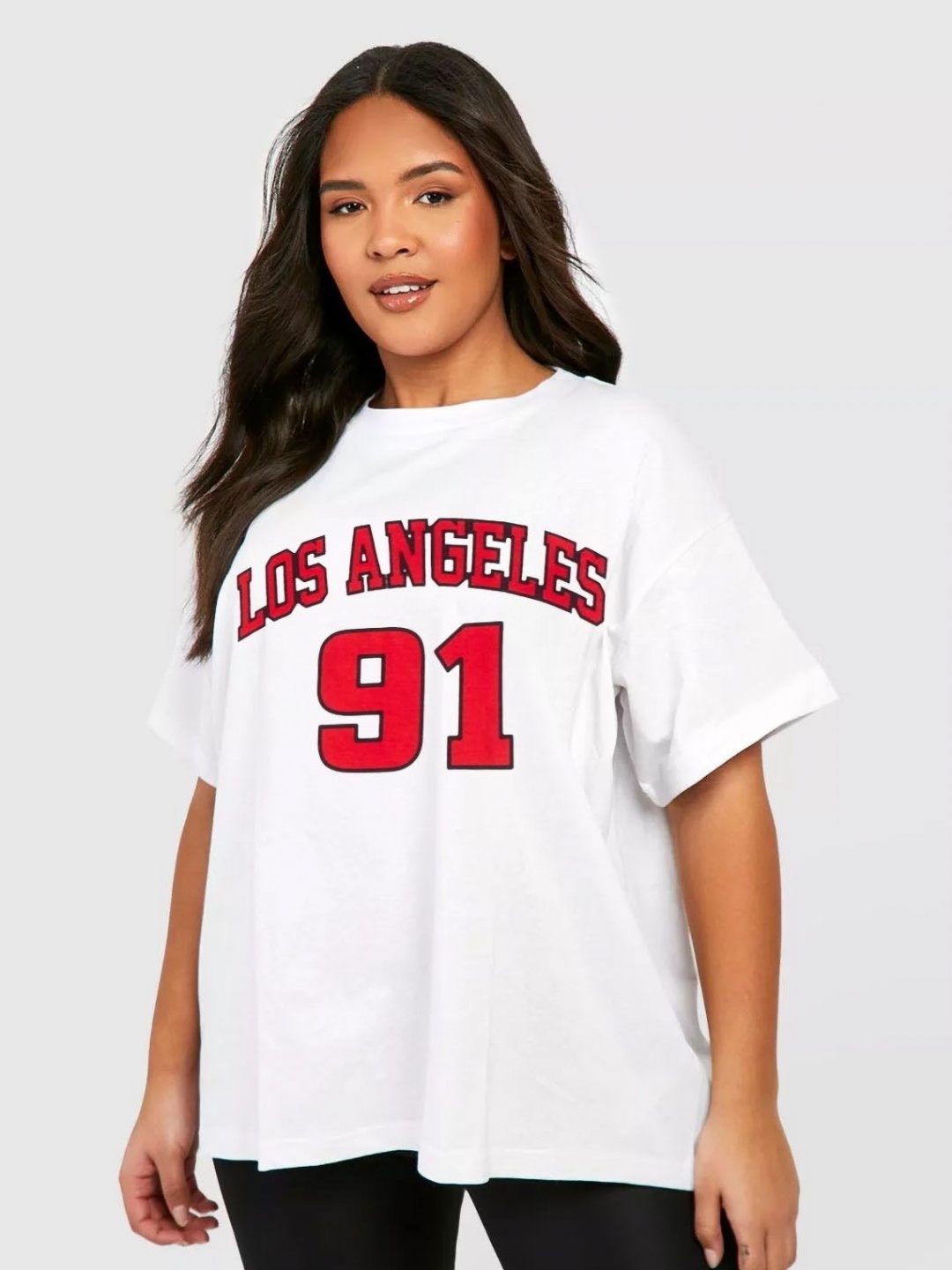 TRENDY RABBIT Women People and Places Printed Round Neck Cotton Oversized T-shirt, White
TRENDY RABBIT Women People and Places Printed Round Neck Cotton Oversized T-shirt, White