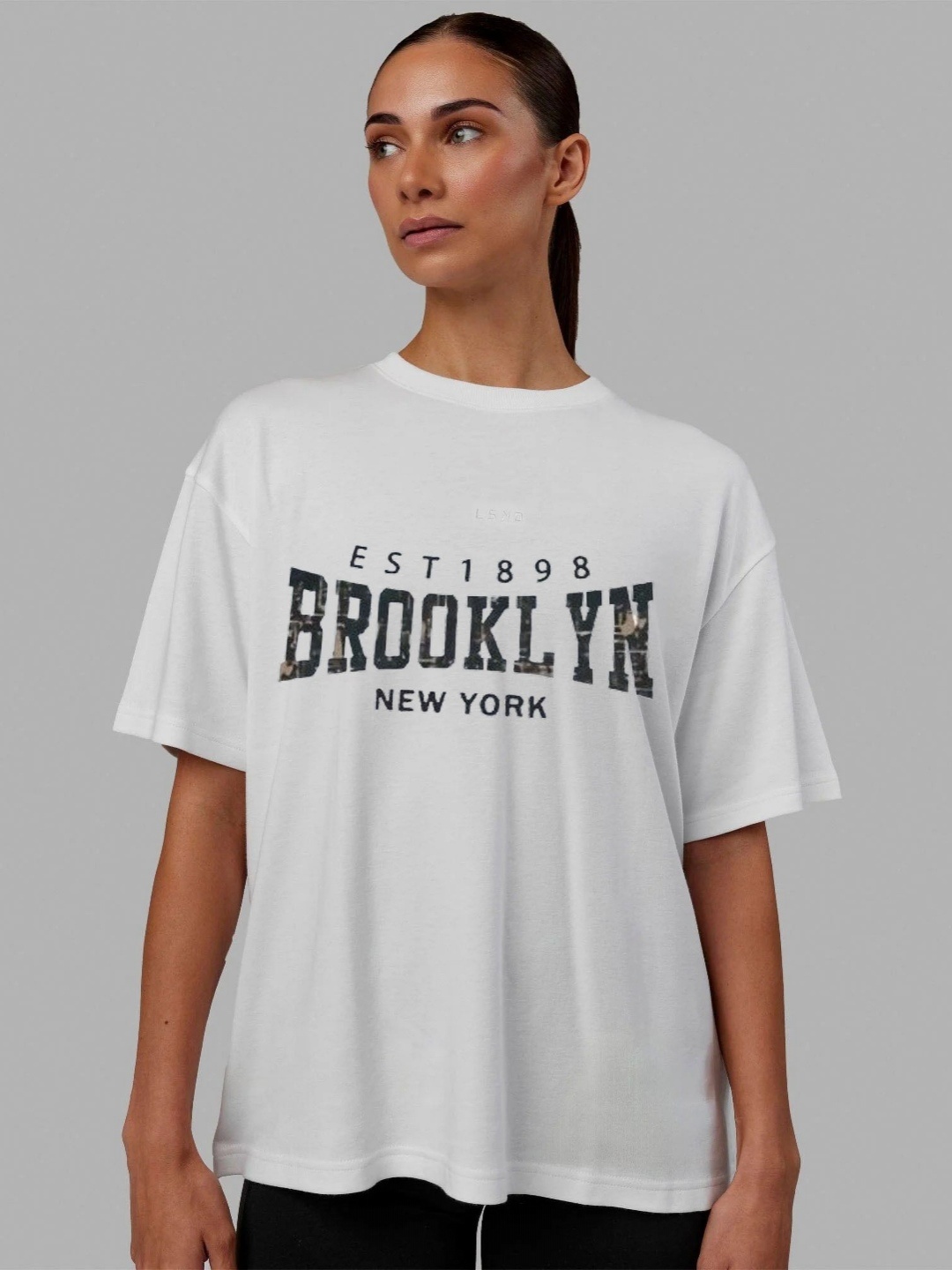 TRENDY RABBIT Women People and Places Printed Round Neck Cotton Oversized T-shirt, White
TRENDY RABBIT Women People and Places Printed Round Neck Cotton Oversized T-shirt, White
