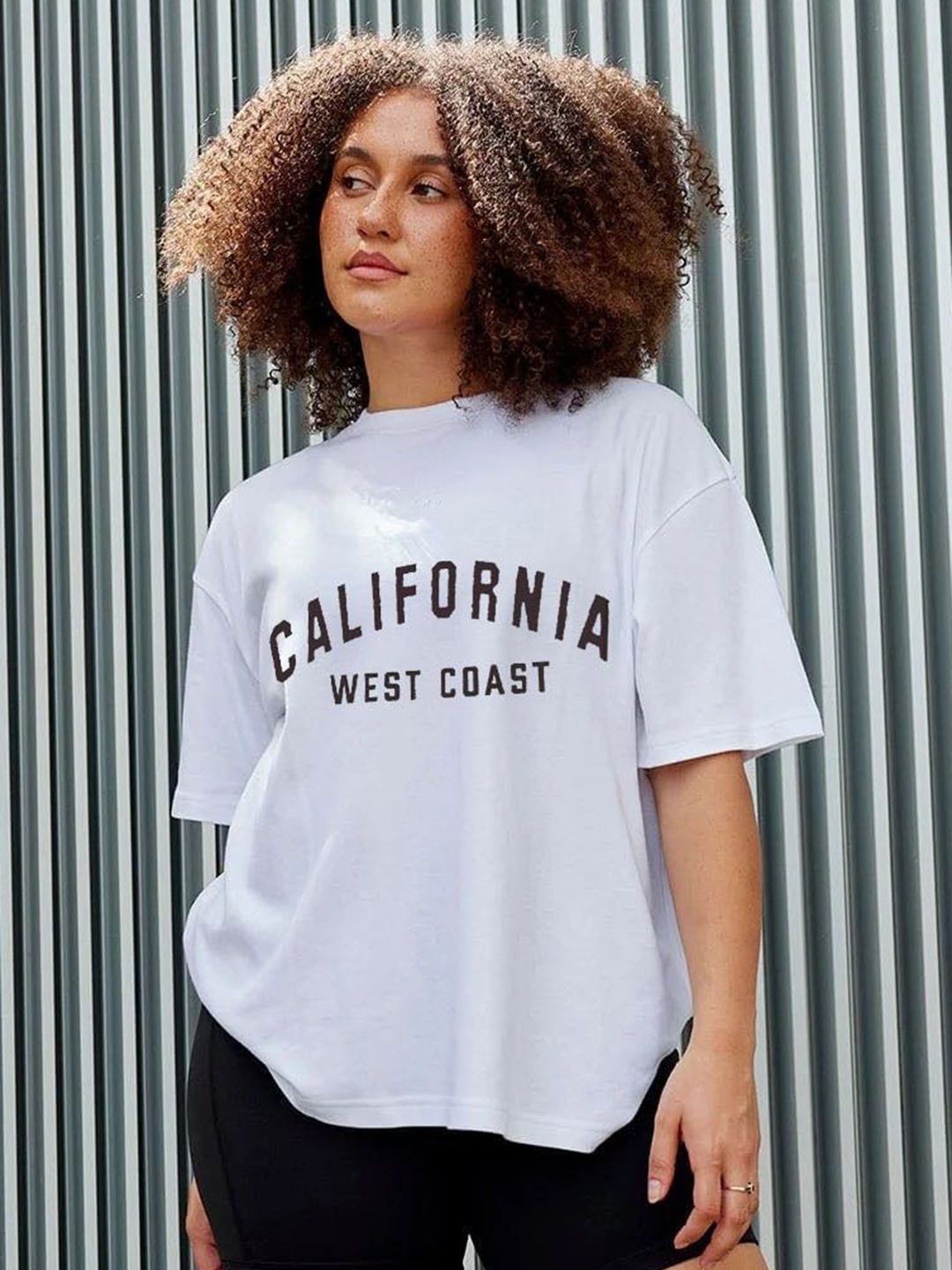 TRENDY RABBIT Women People and Places Printed Round Neck Cotton Oversized T-shirt, White
TRENDY RABBIT Women People and Places Printed Round Neck Cotton Oversized T-shirt, White