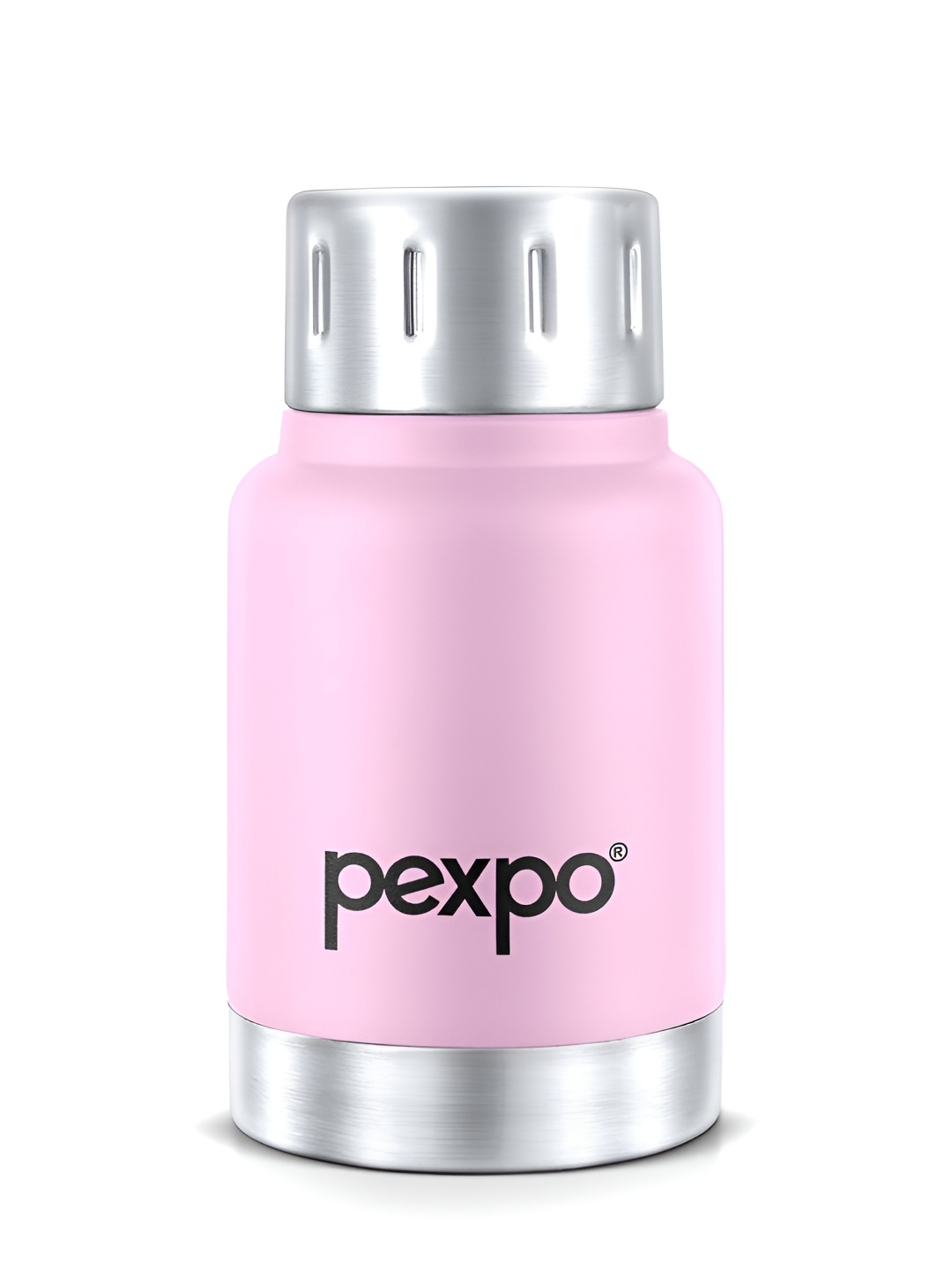 Pexpo Cameo Baby Pink Double Wall Thermosteel Hot Upto 46 Hrs Flask Water Bottle 160 ml
Pexpo Cameo Baby Pink Double Wall Thermosteel Hot Upto 46 Hrs Flask Water Bottle 160 ml
