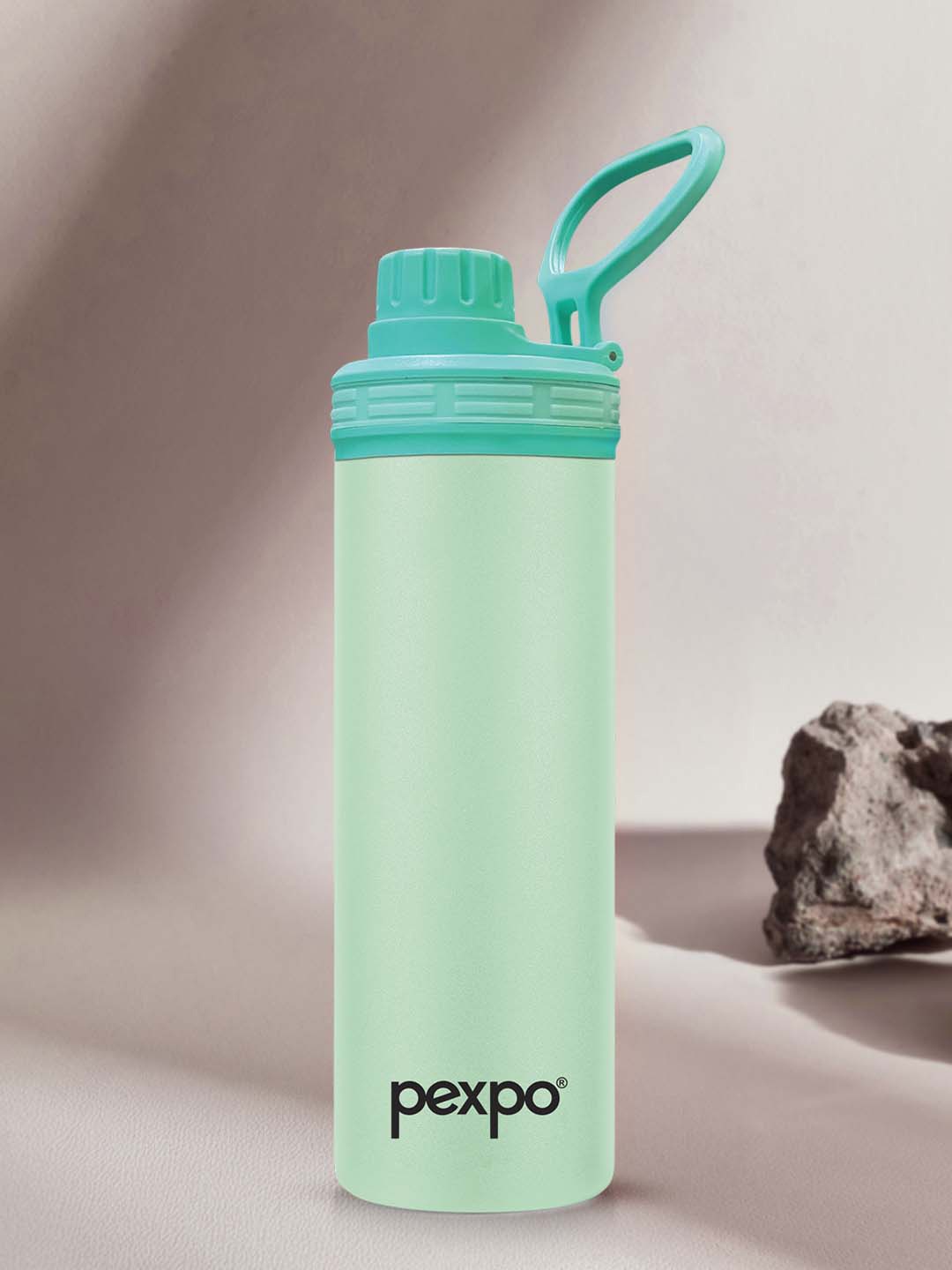 Pexpo Texas Green ISI Certified Thermosteel Hot & Cold Insulated Water Bottle 500ml, Sea green
Pexpo Texas Green ISI Certified Thermosteel Hot & Cold Insulated Water Bottle 500ml, Sea green