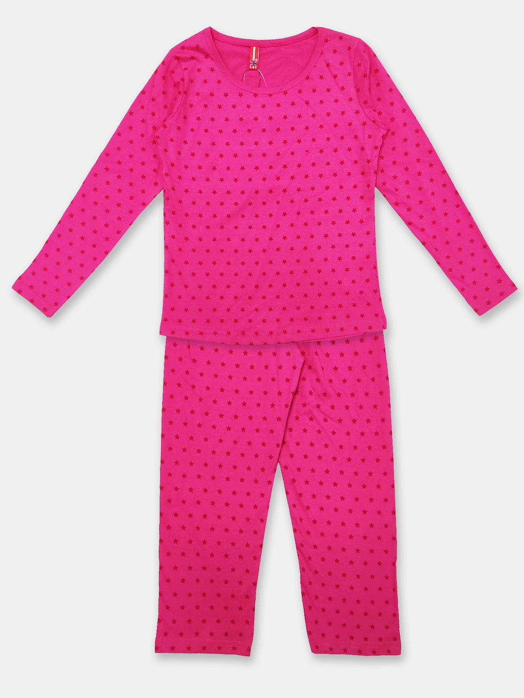 Here&Now X Game Begins Girls Printed Pure Cotton Top with Trousers, Fuchsia
Here&Now X Game Begins Girls Printed Pure Cotton Top with Trousers, Fuchsia