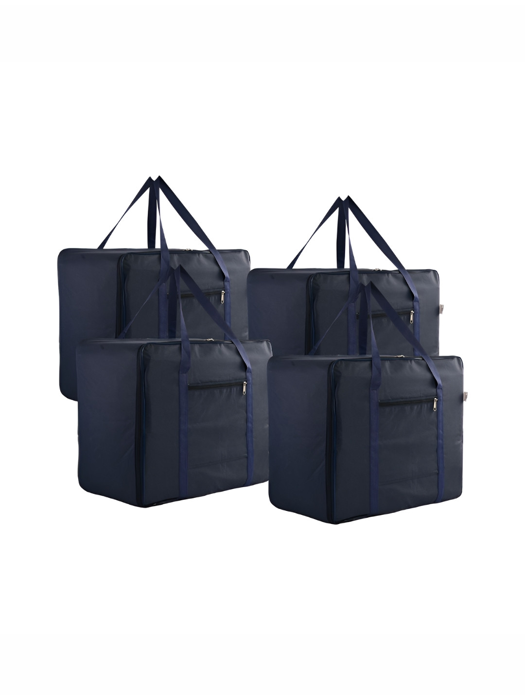 Kuber Industries Navy Blue 4 Pieces Water Resistant Large Multi-Utility Organisers 
Kuber Industries Navy Blue 4 Pieces Water Resistant Large Multi-Utility Organisers