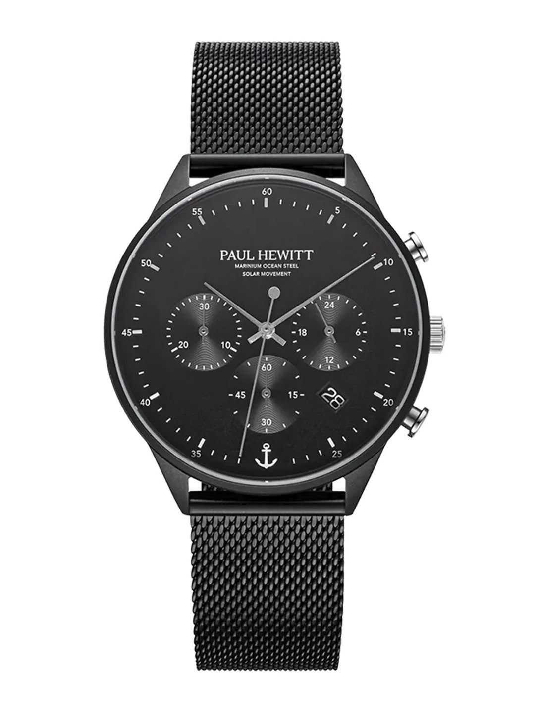 PAUL HEWITT Men Dial & Stainless Steel Wrap Around Straps Analogue Watch PH-W-0299, Black
PAUL HEWITT Men Dial & Stainless Steel Wrap Around Straps Analogue Watch PH-W-0299, Black