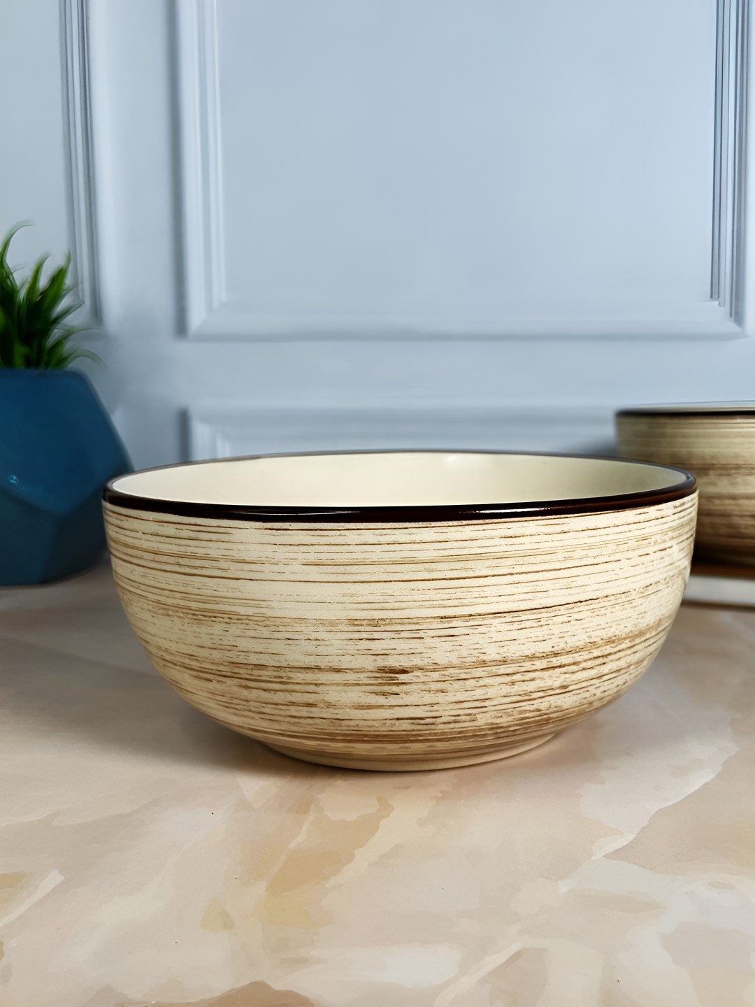 The Artisan Emporium Beige & Brown 2 Pcs Printed Dishwasher Safe Ceramic Serving Bowls
The Artisan Emporium Beige & Brown 2 Pcs Printed Dishwasher Safe Ceramic Serving Bowls