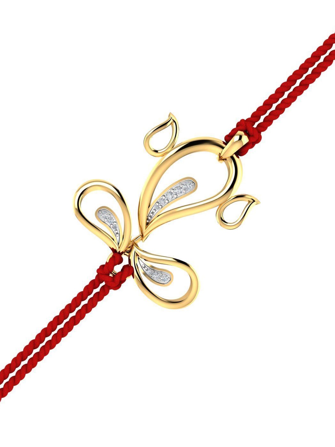 KUBERBOX Men 14KT Diamond Studded Gold Halo Circle Rakhi Pendant With Roli & Rice -0.04g
KUBERBOX Men 14KT Diamond Studded Gold Halo Circle Rakhi Pendant With Roli & Rice -0.04g