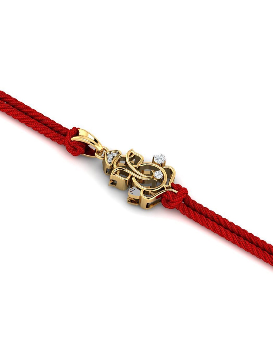 KUBERBOX 14KT Diamond Studded Gold Halo Circle Rakhi Pendant With Roli & Rice -0.06g
KUBERBOX 14KT Diamond Studded Gold Halo Circle Rakhi Pendant With Roli & Rice -0.06g