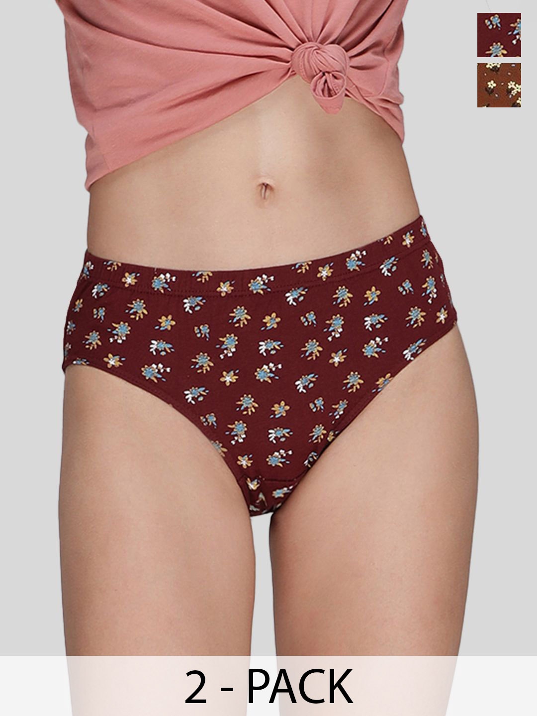 AMUL COMFY Women Printed 2Pcs Pure Cotton Basic Briefs -AC-PRI-PRINT-IE-ASST-1-95-2P, Assorted
AMUL COMFY Women Printed 2Pcs Pure Cotton Basic Briefs -AC-PRI-PRINT-IE-ASST-1-95-2P, Assorted