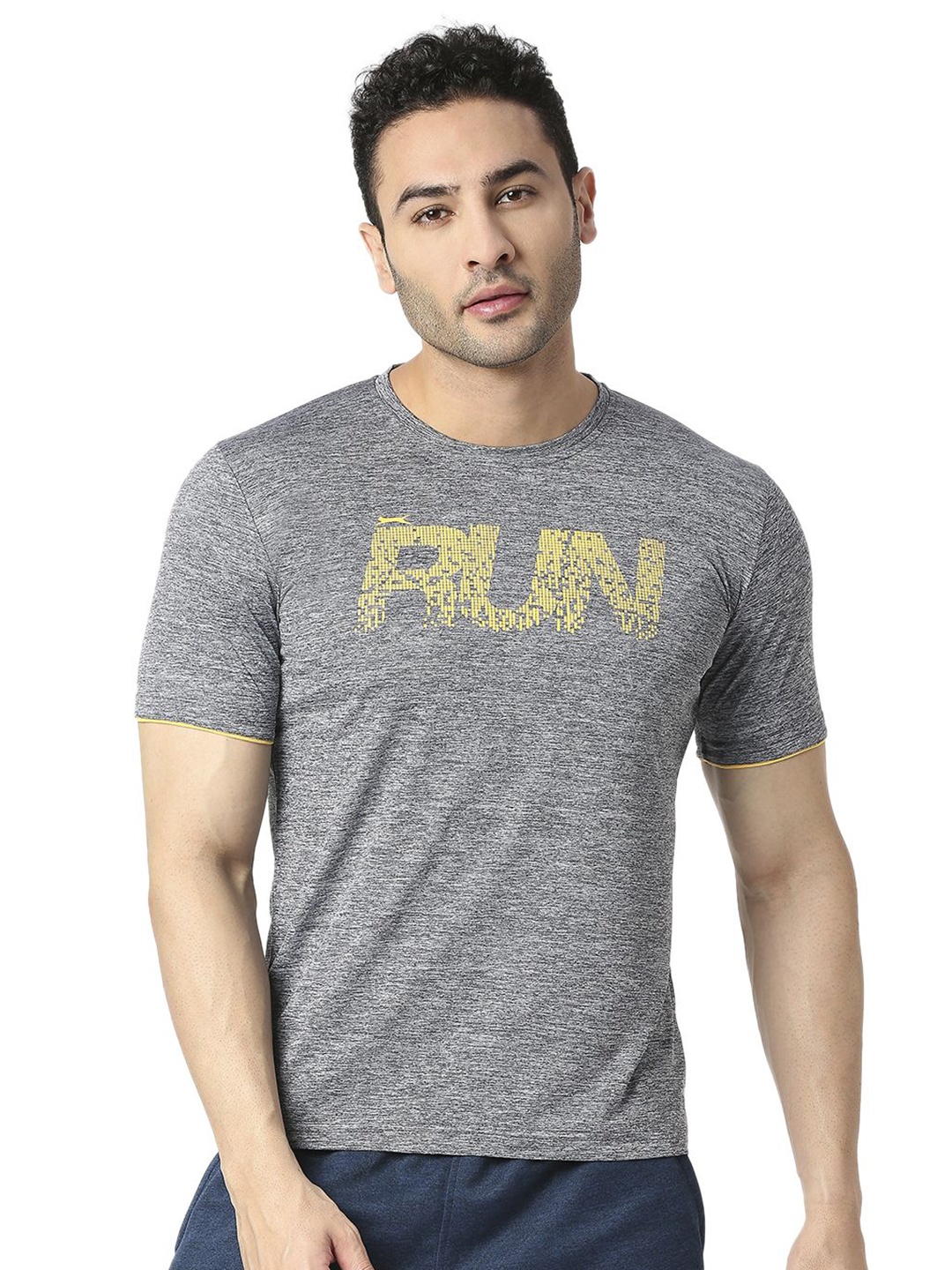 Black Panther Men Typography Printed Raglan Sleeves Dri-FIT Applique T-shirt, Grey
Black Panther Men Typography Printed Raglan Sleeves Dri-FIT Applique T-shirt, Grey