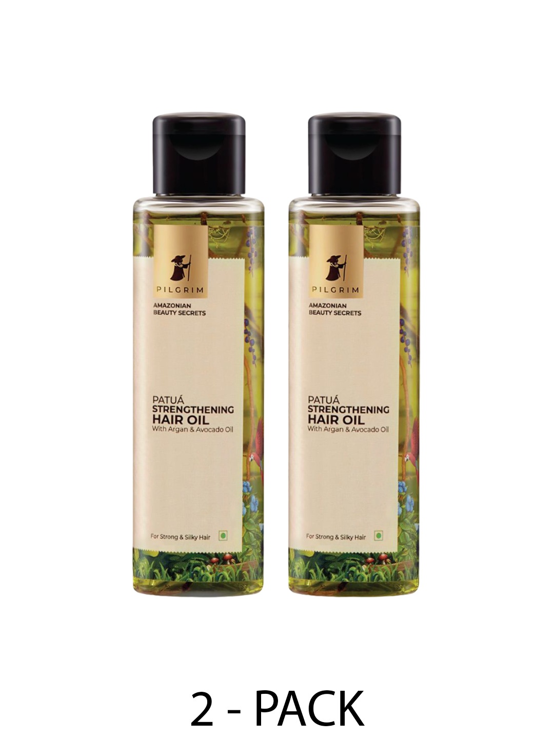 Pilgrim 2-Pcs Amazonian Beauty Secrets Patua Strengthening Hair Oil - 230ml Each, Beige
Pilgrim 2-Pcs Amazonian Beauty Secrets Patua Strengthening Hair Oil - 230ml Each, Beige